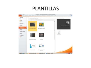PLANTILLAS

 