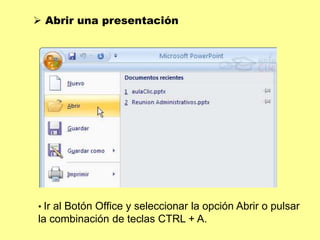 La Barra de Herramientas