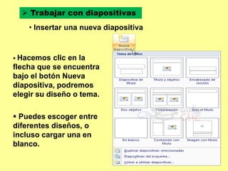 Hacer clic sobre el Botón Office y elegir la opción Salir de PowerPoint. 