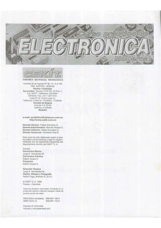 Curso practico de electronica moderna - tomo 2 - Cekit