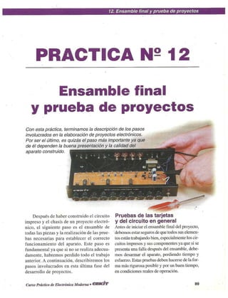 Curso practico de electronica moderna - tomo 4 - Cekit