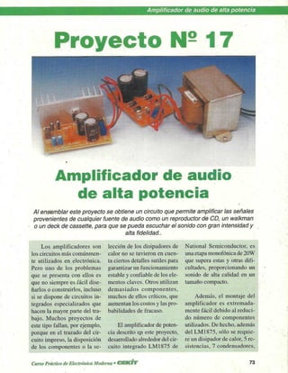 Curso practico de electronica moderna - tomo 5 - Cekit