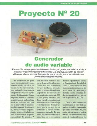 Curso practico de electronica moderna - tomo 5 - Cekit