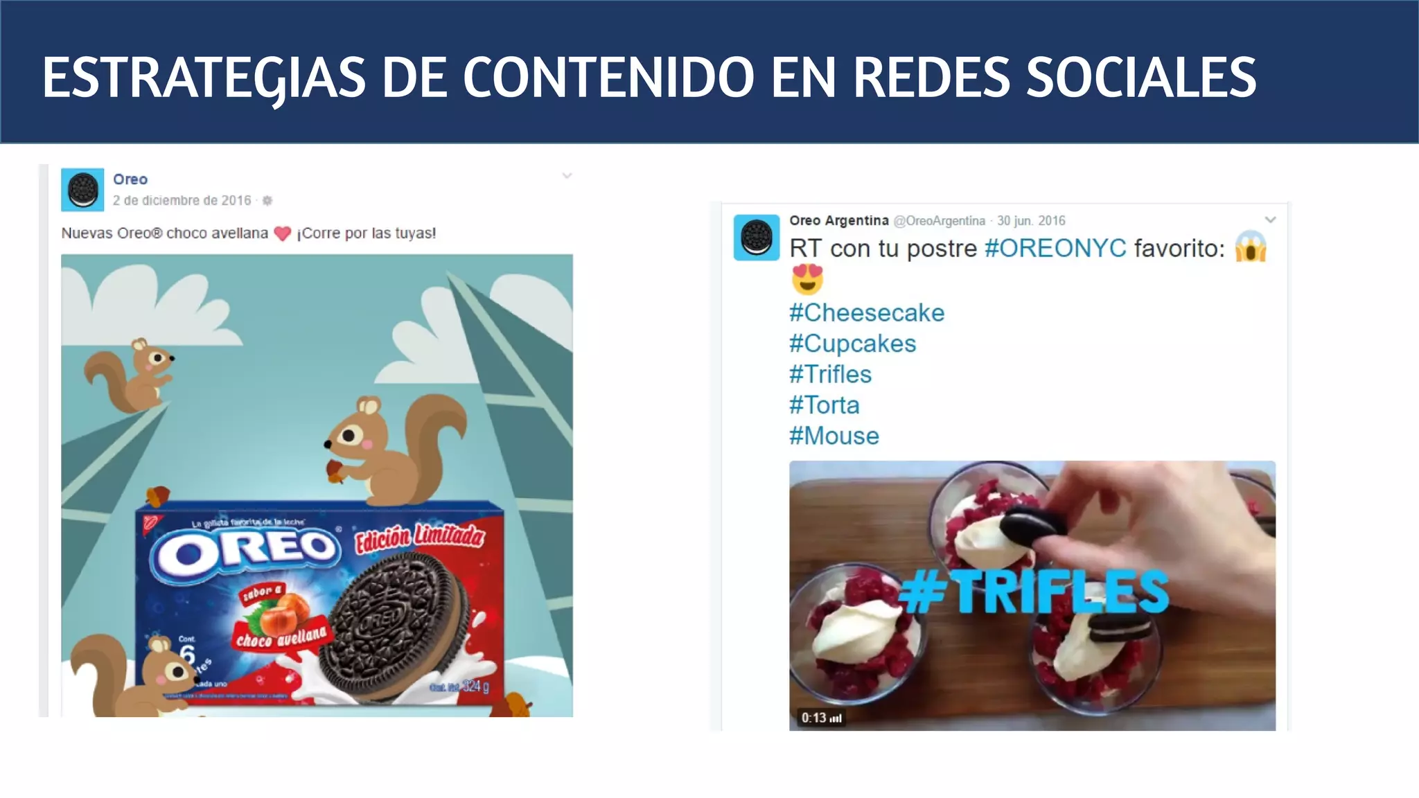 ESTRATEGIAS DE CONTENIDO EN REDES SOCIALES
 