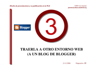 5.- Contenidos Criterios para la edición de presentaciones y su uso didáctico. 