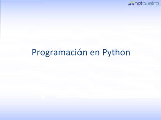 Programación en Python 