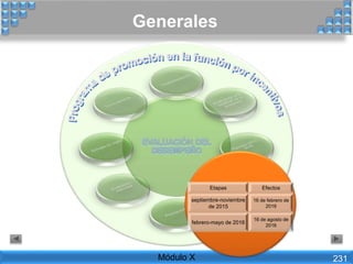 Etapas Efectos
septiembre-noviembre
de 2015
16 de febrero de
2016
febrero-mayo de 2016
16 de agosto de
2016
Generales
Módulo X 231
 