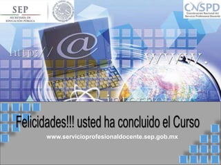 www.servicioprofesionaldocente.sep.gob.mx
 