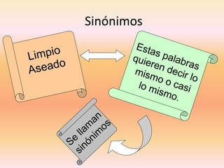 Sinónimos  