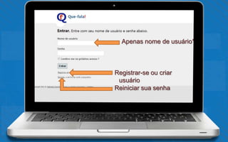 Apenas nome de usuário*



Registrar-se ou criar
 usuário
Reiniciar sua senha
 