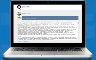 Nome de acesso
E-mail válido (manual e
 suporte)
 