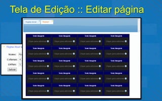 Tela de Edição :: Editar página
 