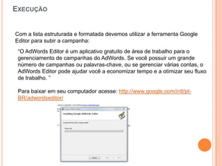 Google AnalyticsO Google Analytics permite visualizar:VisitasPáginas por visitaTempo médio no site% de novas visitasTaxa de rejeição