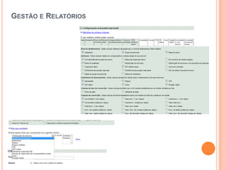 Gestão e Relatórios