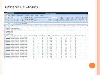 Gestão e Relatórios