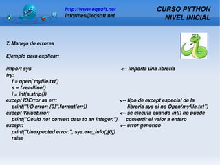 Curso python | PDF
