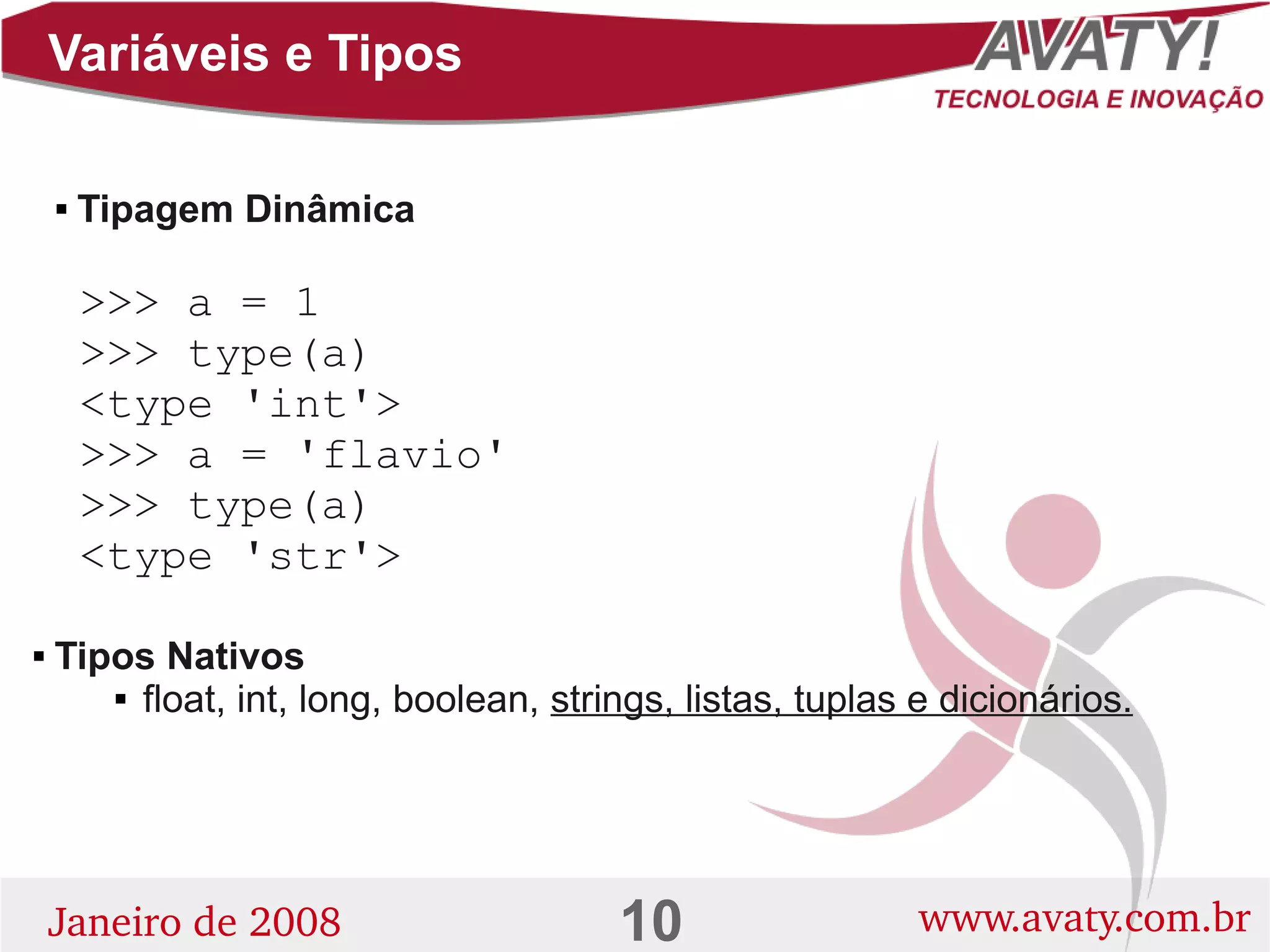 Introdução a Linguagem de Programação Python