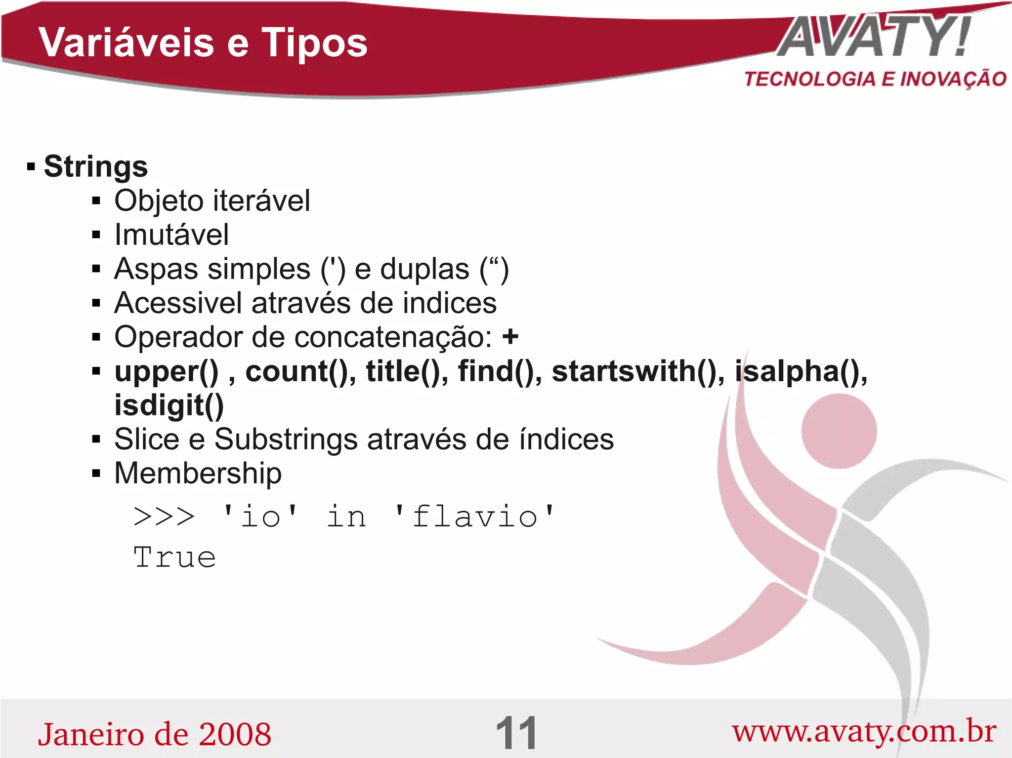 Introdução a Linguagem de Programação Python