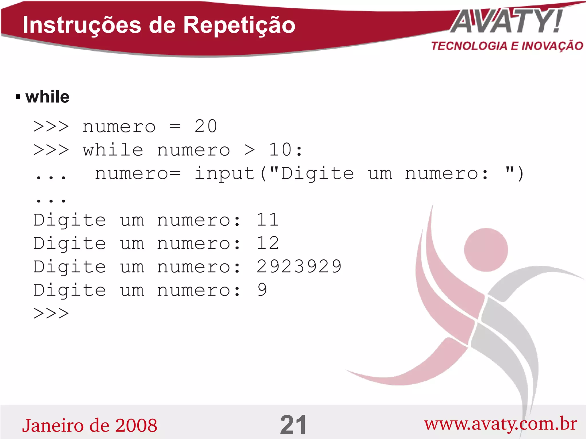 Introdução a Linguagem de Programação Python