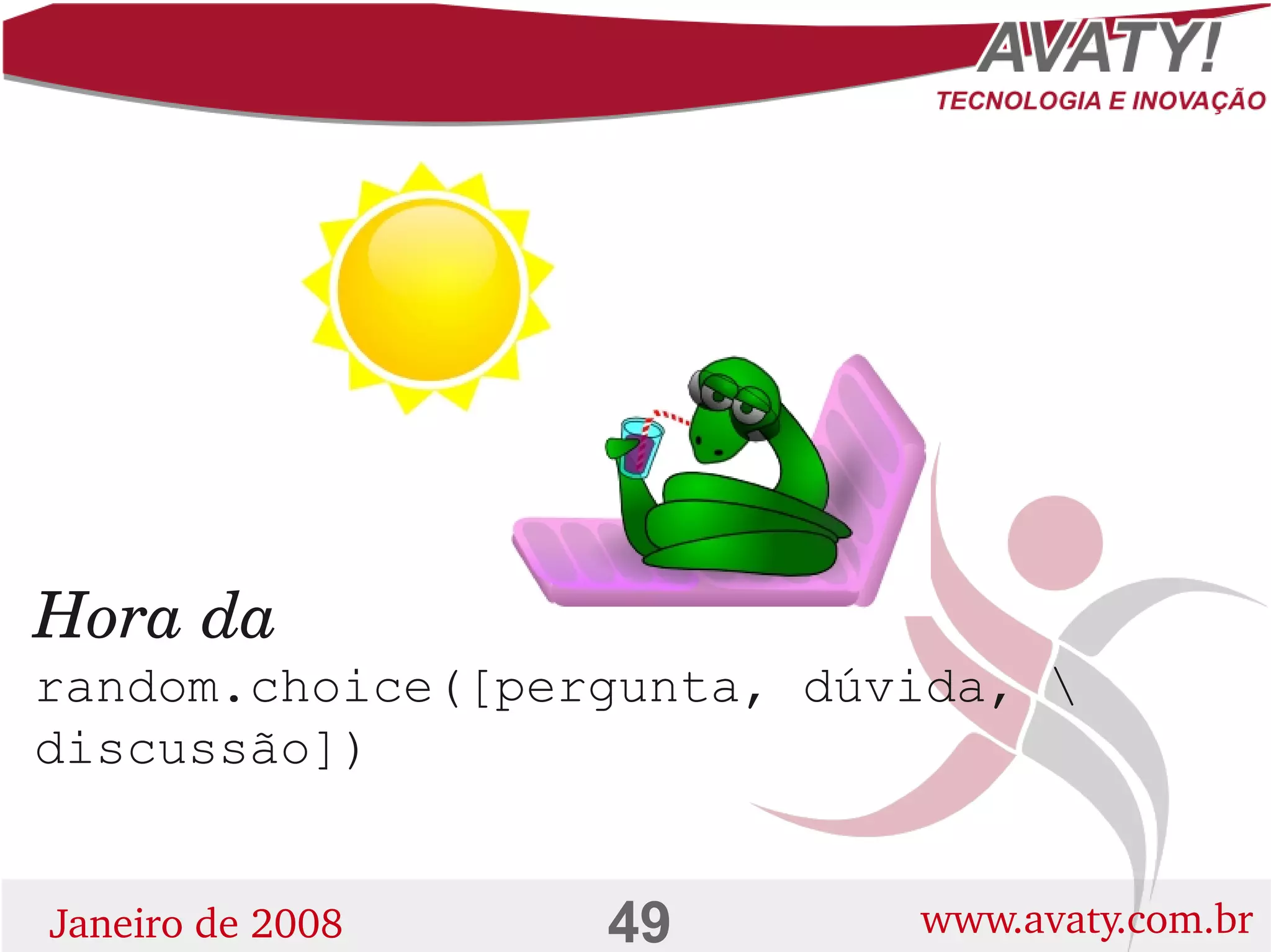 Introdução a Linguagem de Programação Python