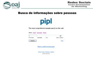 Busca de informações sobre pessoas
 