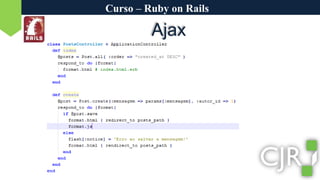 Curso – Ruby on RailsAjax