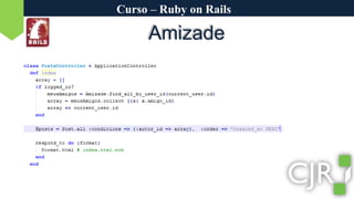 Curso – Ruby on RailsAmizade