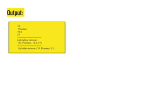 Cursors in java collection - quipoin.pptx