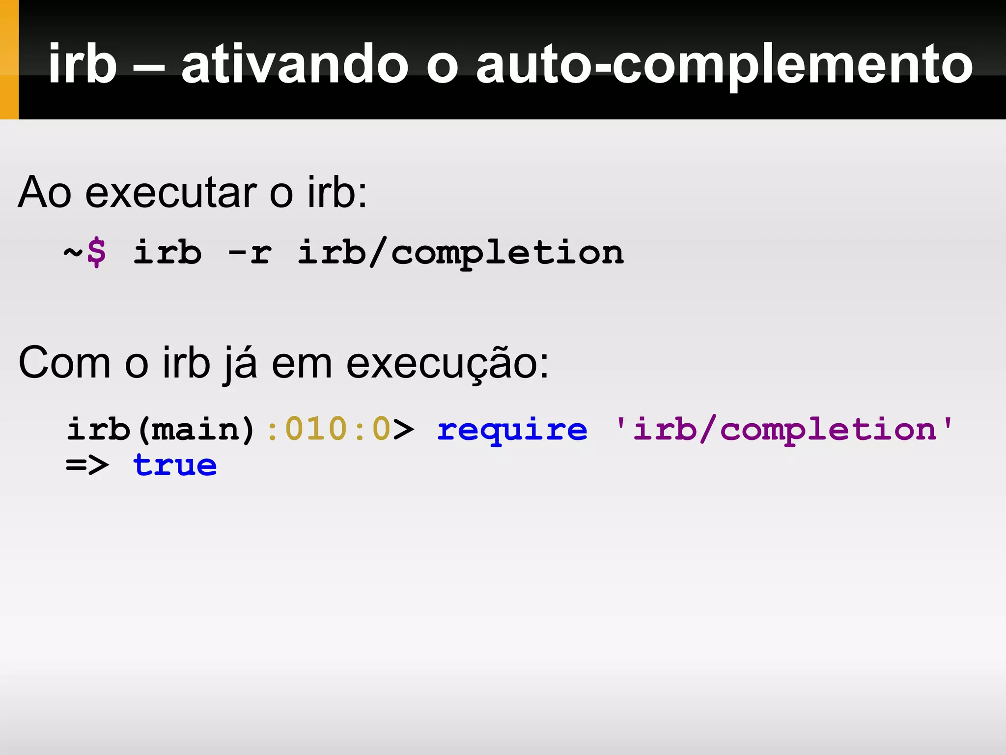 Tratamento de Exceções 