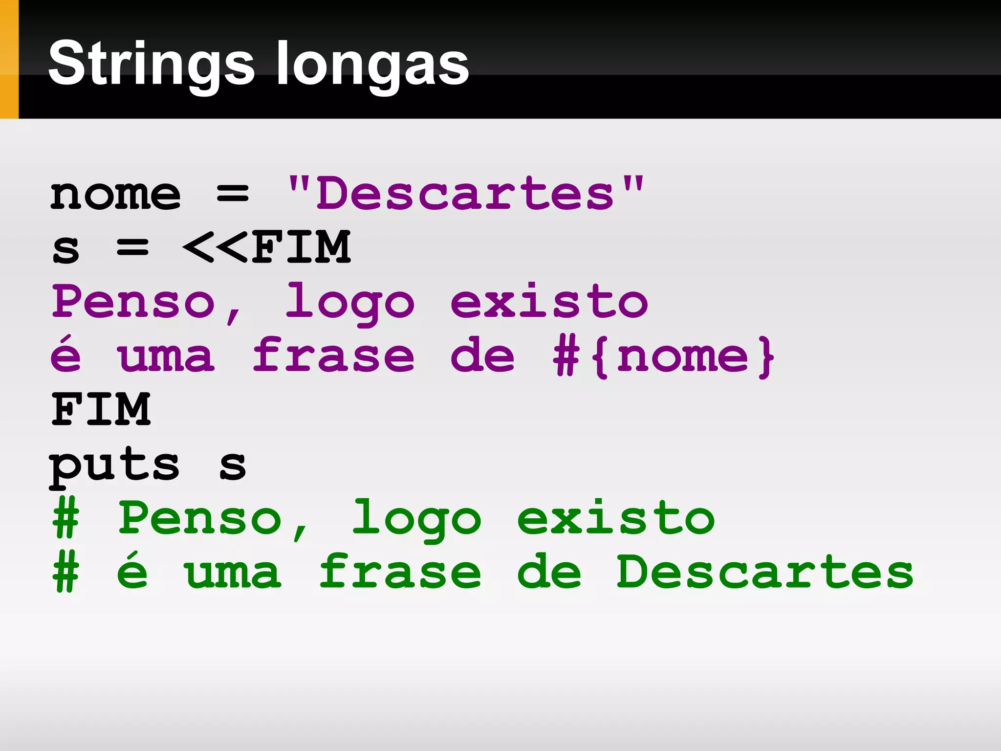 MagLev  – Ruby sobre VM da GemStone (excelente VM SmallTalk) 