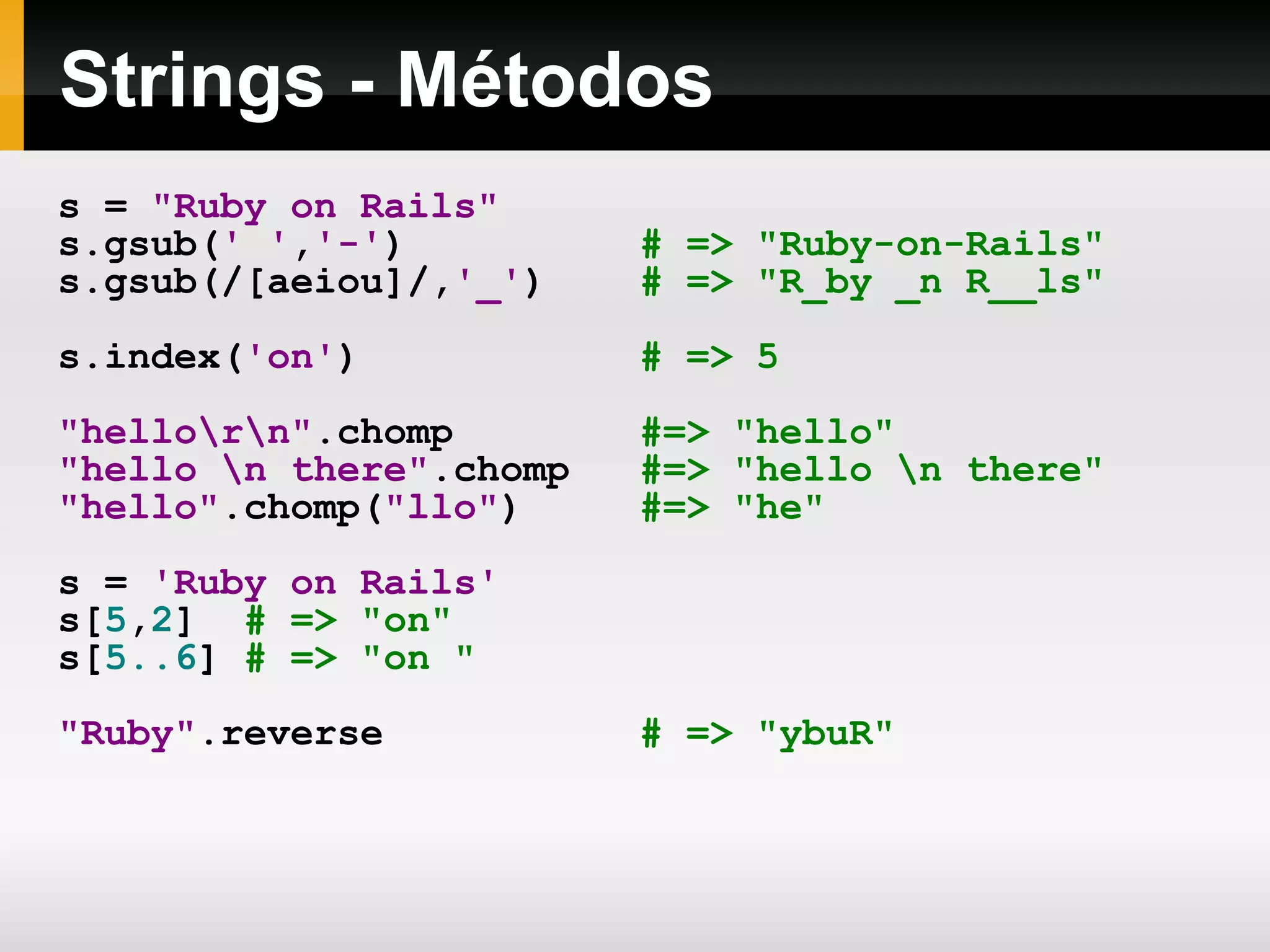 Instalação do Ruby 3 – No Windows ou Linux: Easy Rails  = Ruby + Rails + Mongrel. Roda no Windows e Linux.  http://rubyforge.org/frs/download.php/57834/easy-rails-0.9.5.exe http://rubyforge.org/frs/download.php/72564/easy-rails-linux-0.9.3.md5 