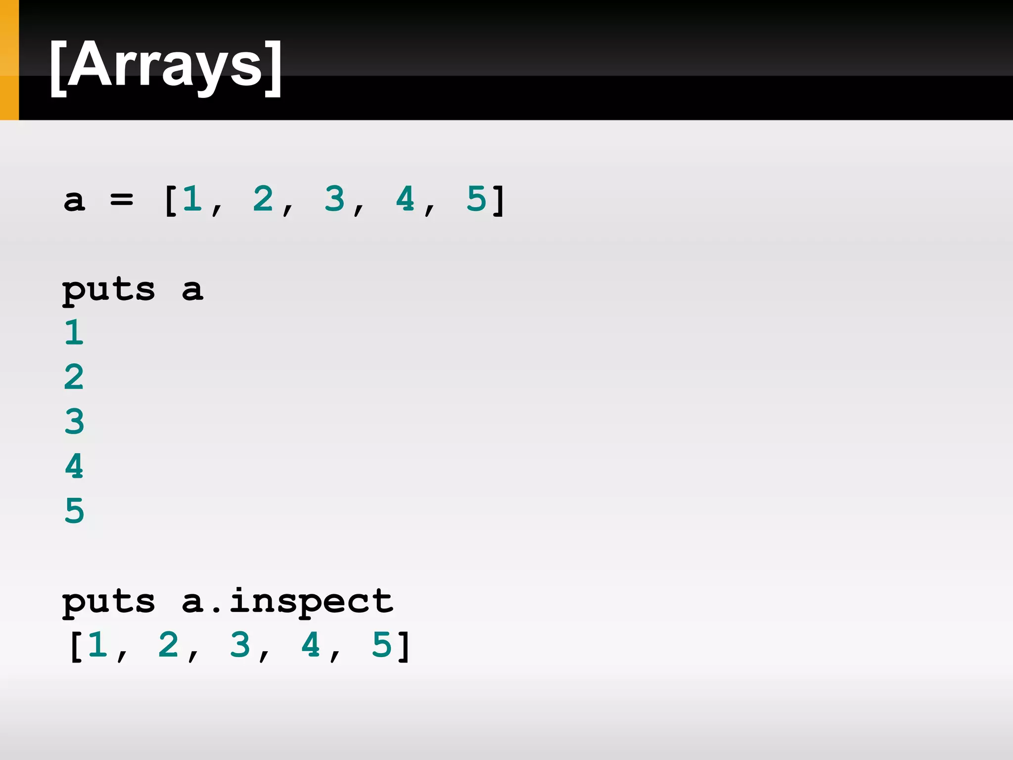 irb – ativando o auto-complemento irb ( main ) :010:0 >   require   'irb/completion' =>   true ~ $  irb   - r   irb / completion Ao executar o irb: 