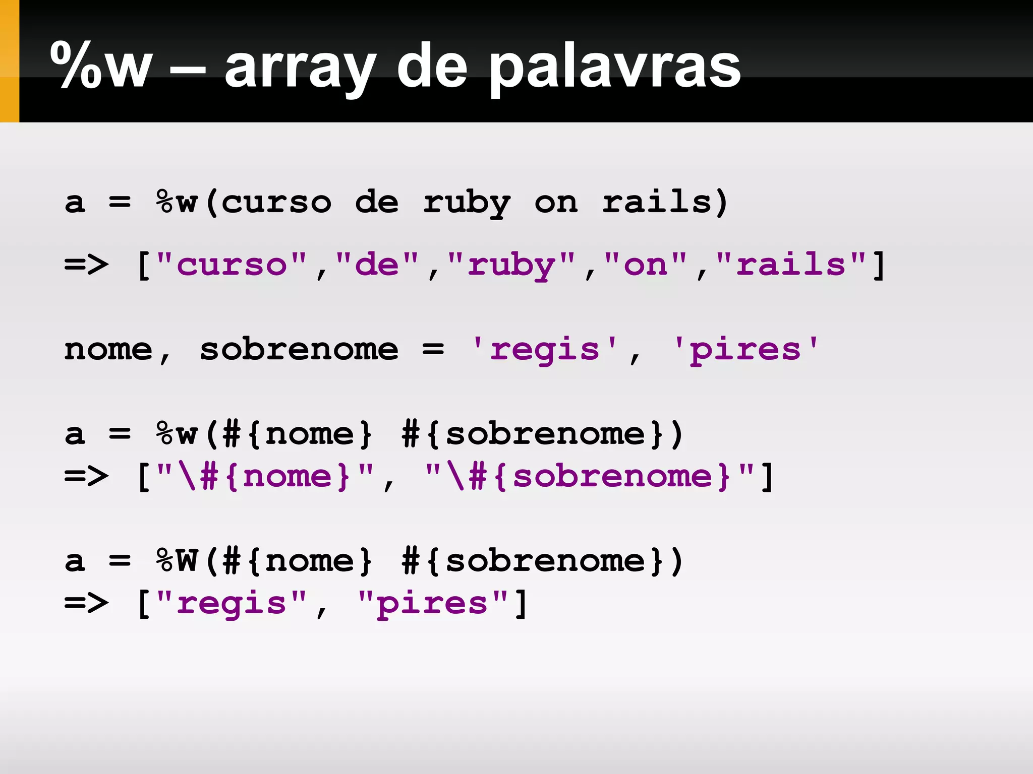 Com o irb já em execução: 
