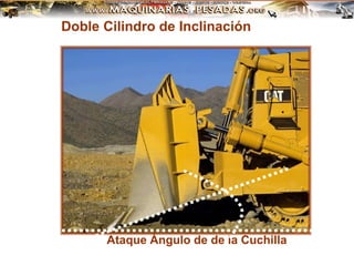 Doble Cilindro de Inclinación
Ataque Ángulo de de la Cuchilla
 