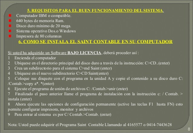Curso saint contable