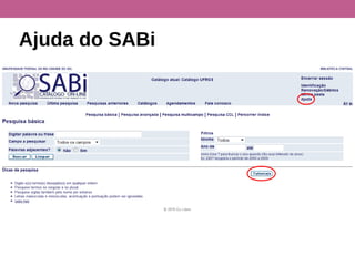 Ajuda do SABi
 