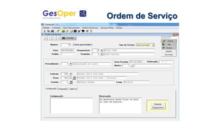 Ordem de Serviço
 