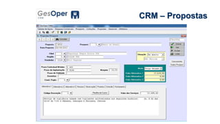 CRM – Propostas
 