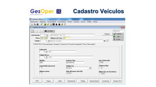 Cadastro Veículos
 