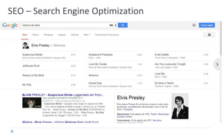 SEO – Search Engine Optimization
 