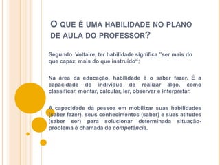  Objetivo Específico:  Os objetivos específicos são proposições referentes às mudanças comportamentais esperadas para um determinado grupo-classe.