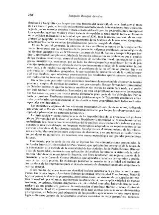 Resumen del Curso sobre Geografía Cuantitativa. Oviedo, julio 1983