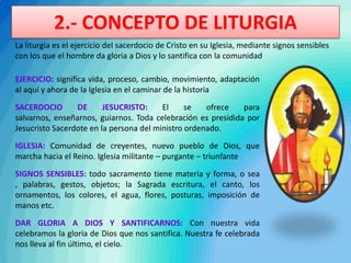 Etimología de Liturgia ― Origen de la Palabra