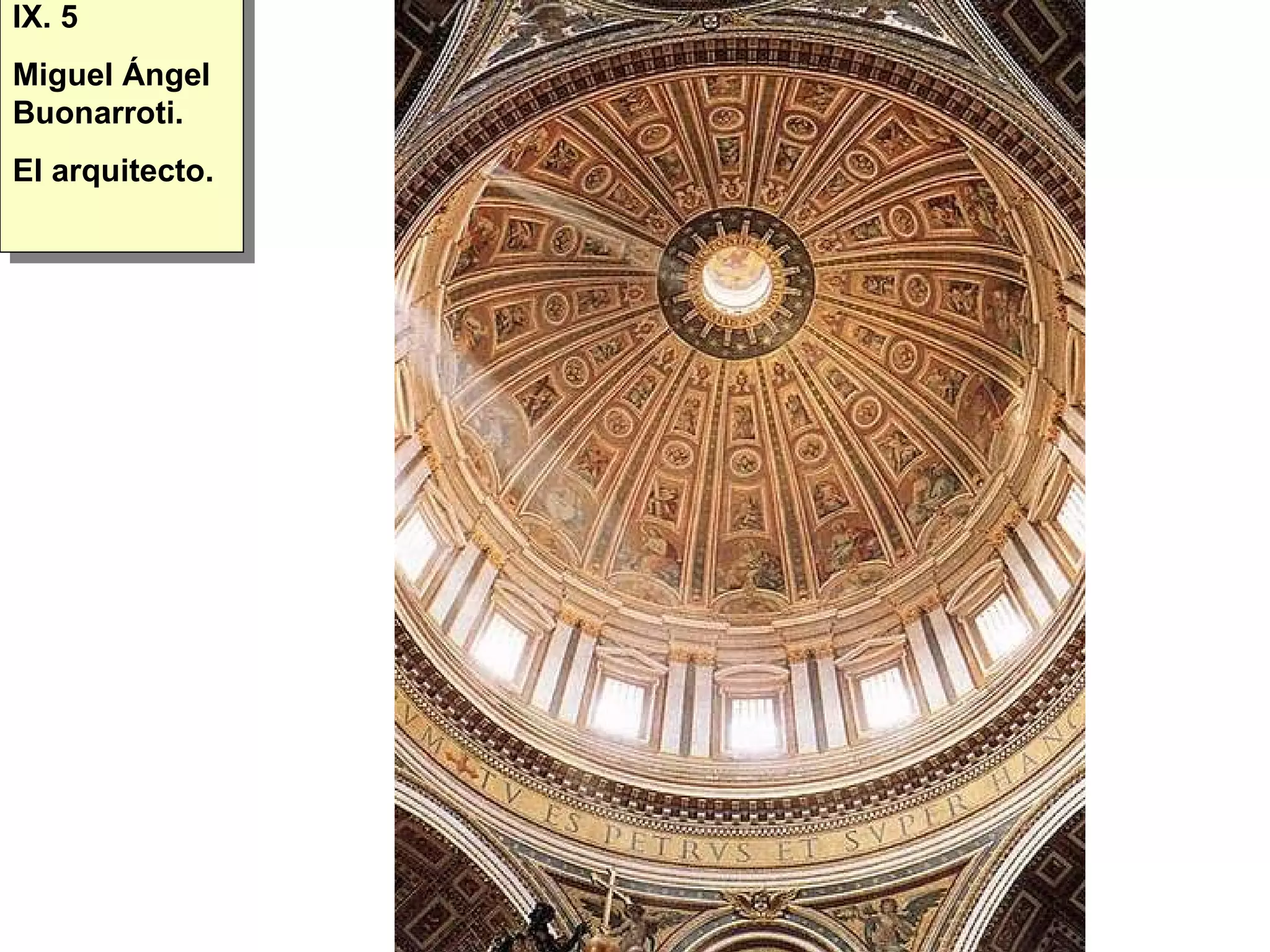 Miguel Ángel arquitecto | PPT