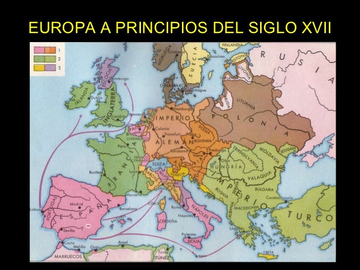 Resultado de imagen de europa y españa siglo xvii