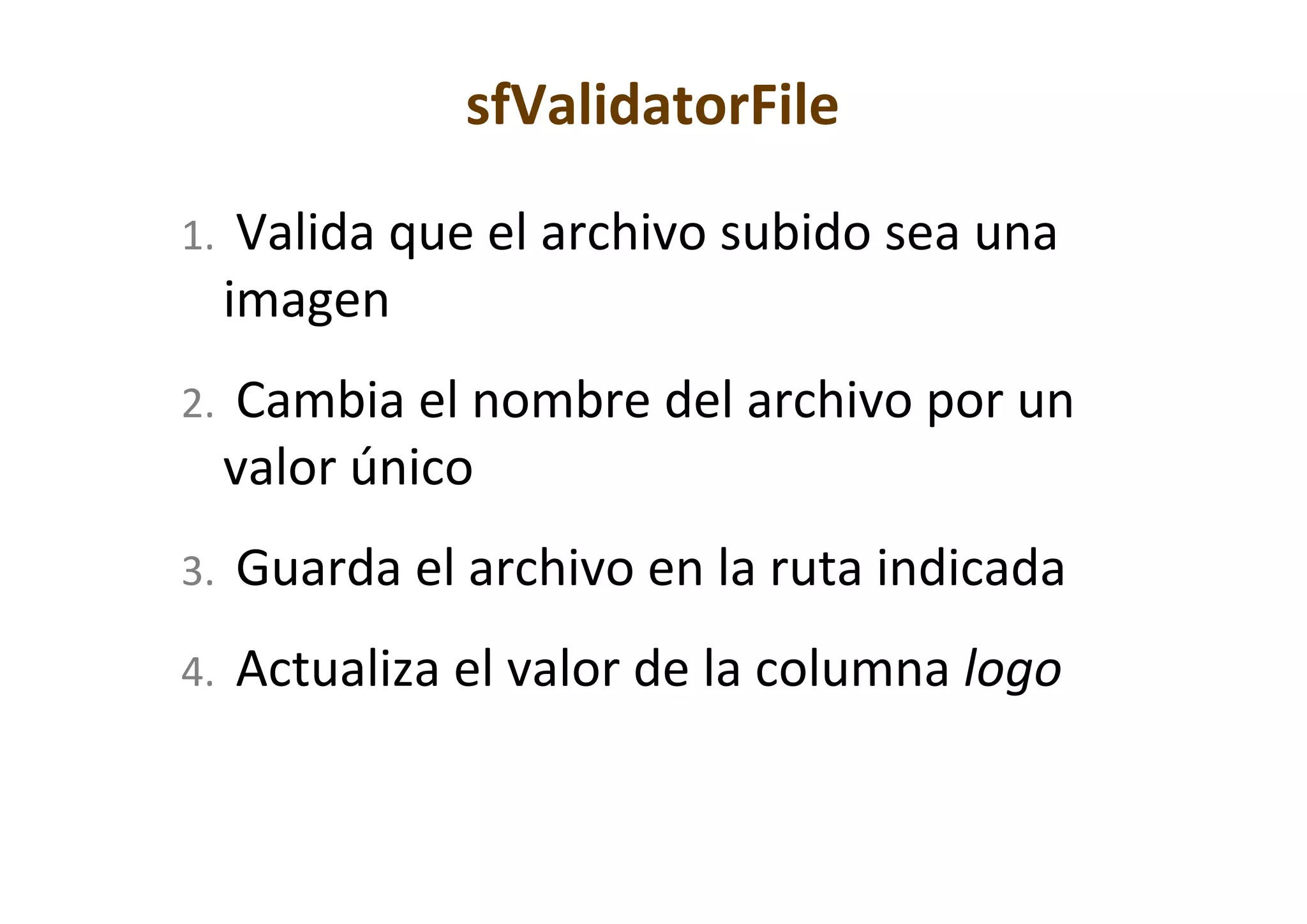Curso Symfony - Clase 2