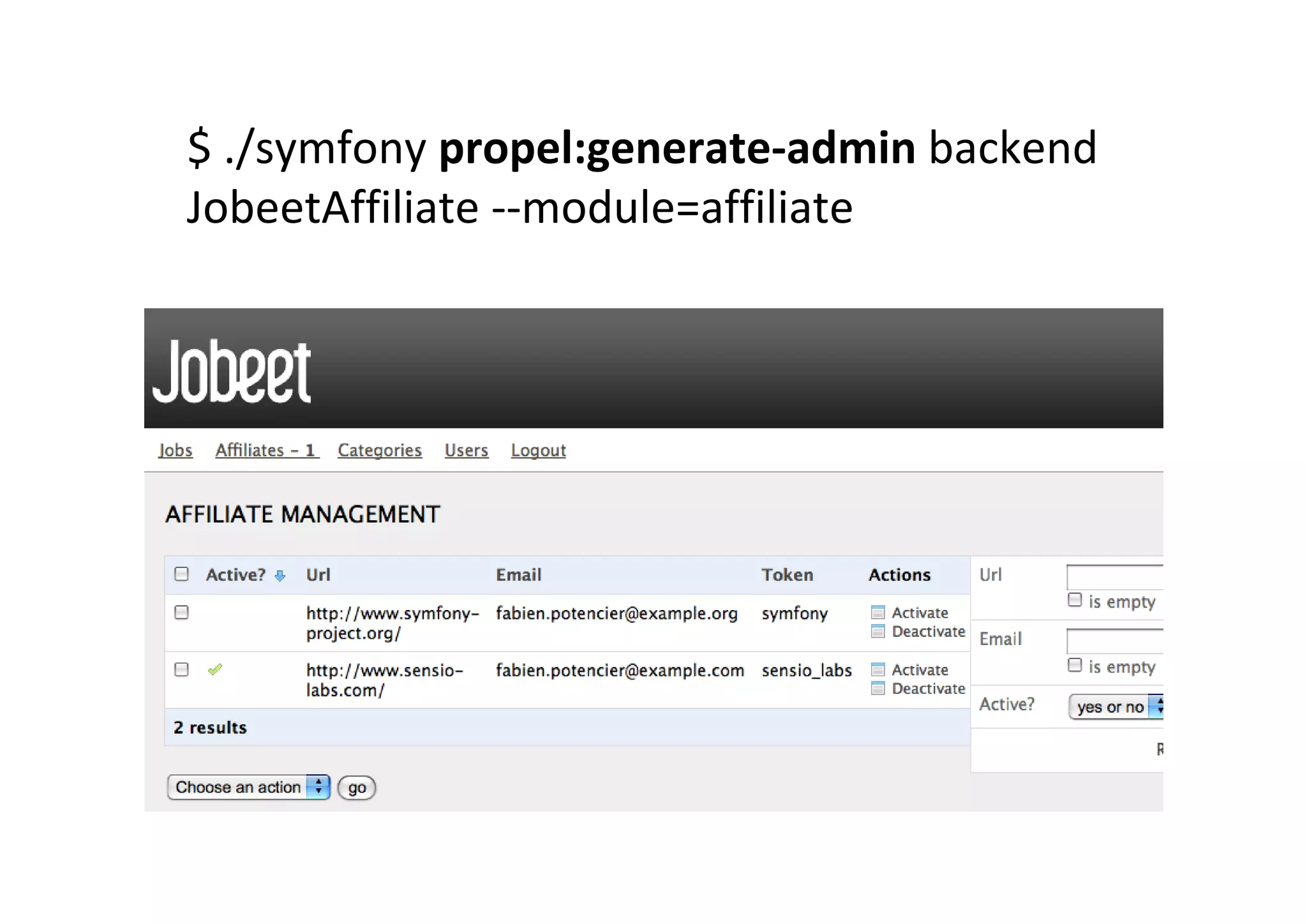 Curso Symfony - Clase 4