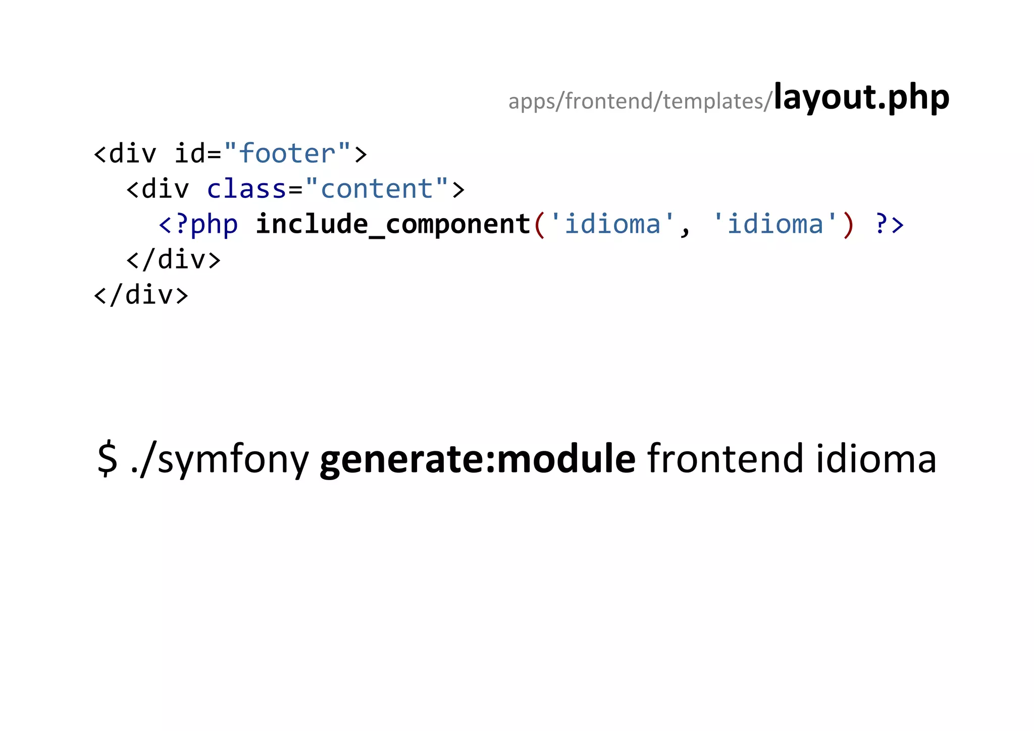 Curso Symfony - Clase 4
