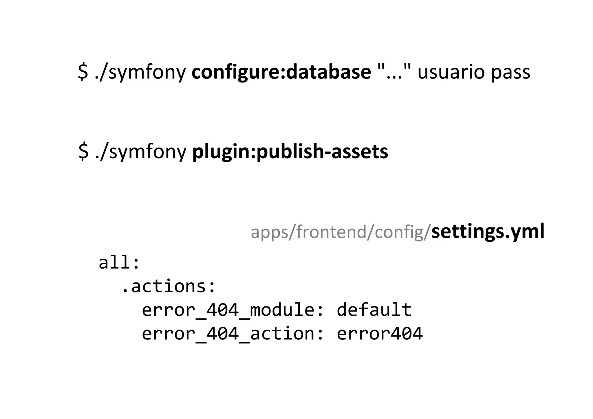 Curso Symfony - Clase 5