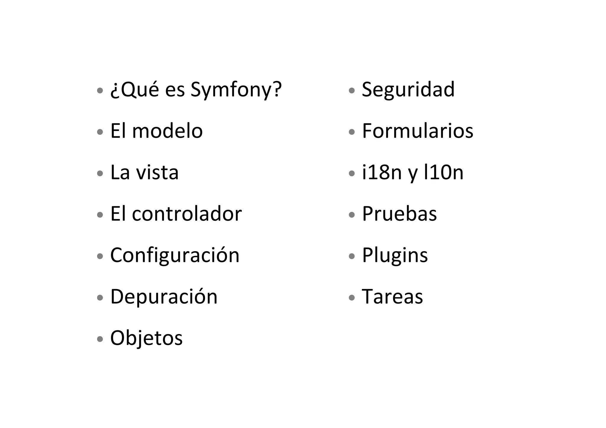 Curso Symfony - Clase 5